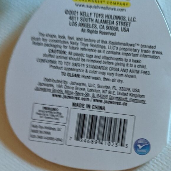 NWT 4" Carol Christmas Tree Squishmallows Holiday Plush Toy Lights Star NEW HTF - Picture 5 of 5